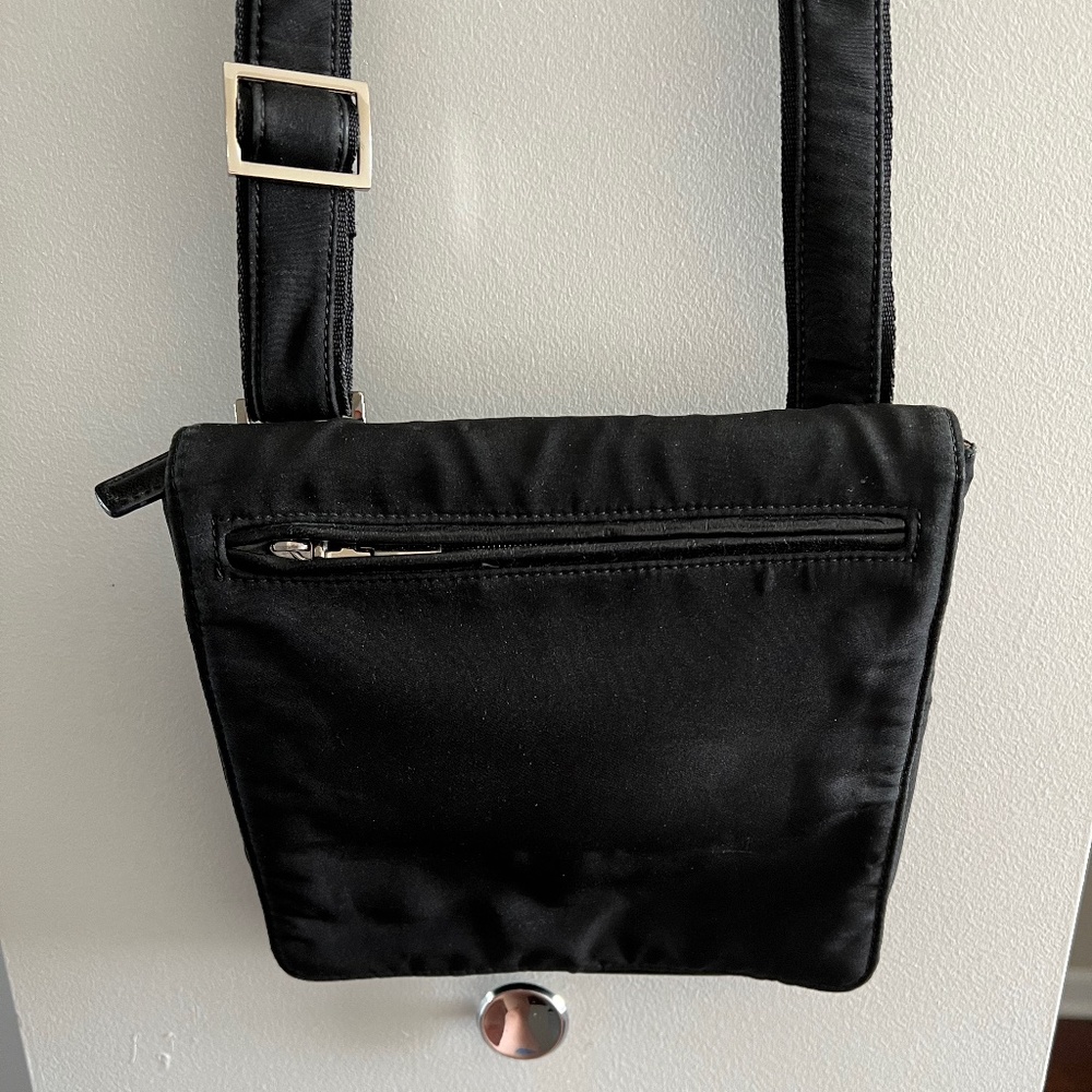 Hobo International Black Nylon Crossbody Bag